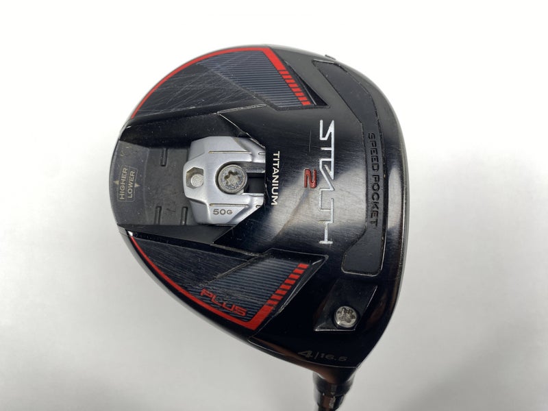 TaylorMade Stealth 2 Plus 4 Fairway 16.5* HZRDUS RDX Smoke 6.5 Blue XStiff RH
