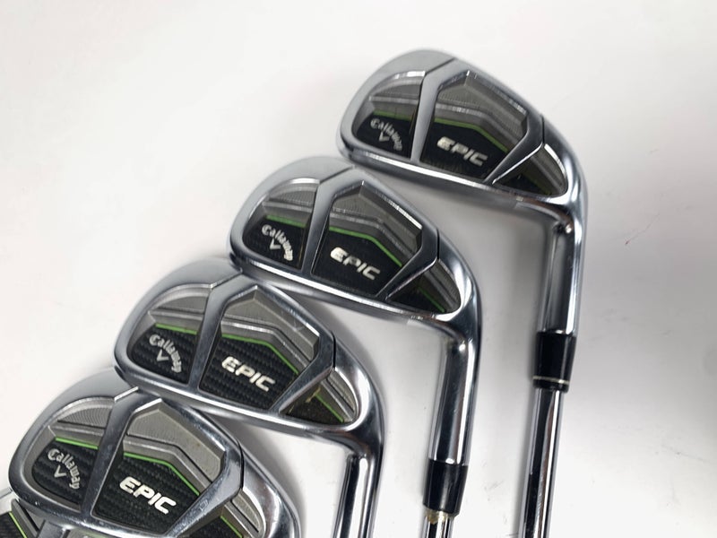 Callaway EPIC Pro Combo Iron Set 5-PW Project X LZ 6.0 105g Stiff Steel Mens RH