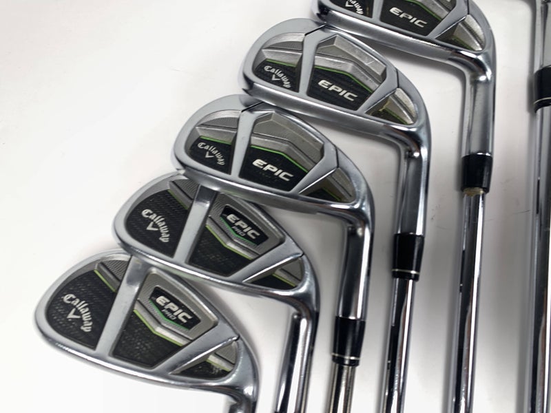 Callaway EPIC Pro Combo Iron Set 5-PW Project X LZ 6.0 105g Stiff Steel Mens RH