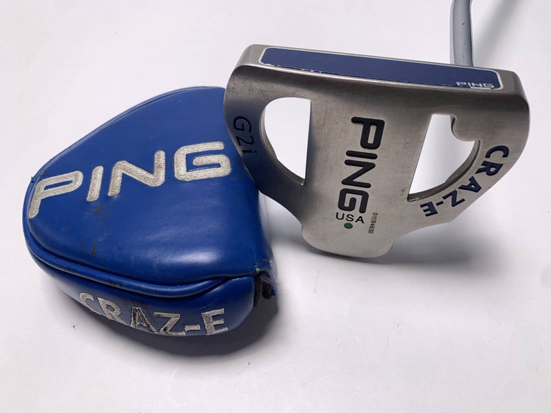 Ping G2i Craz-E Putter 35" Green Dot Mens RH W/HC