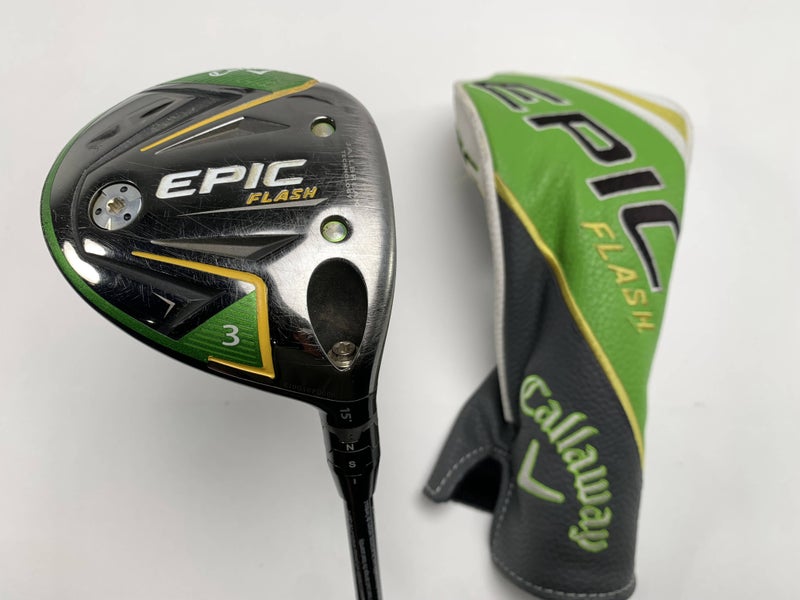 Callaway EPIC Flash 3 Fairway Wood 15* Project X Even Flow 5.5 65g Regular RH HC
