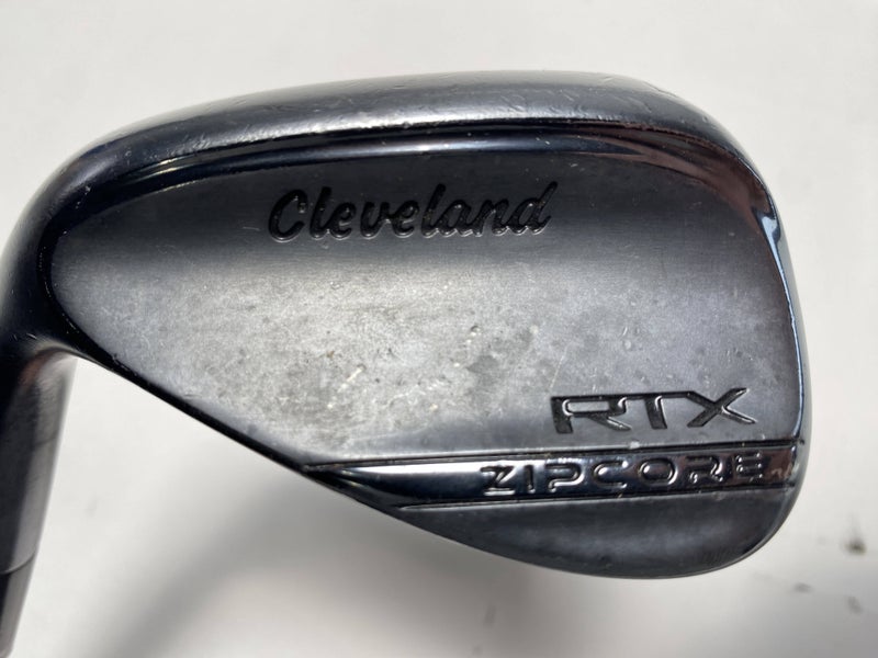 Cleveland RTX ZipCore Black Satin Wedge 50* 10 DG Spinner Tour Issue Wedge LH