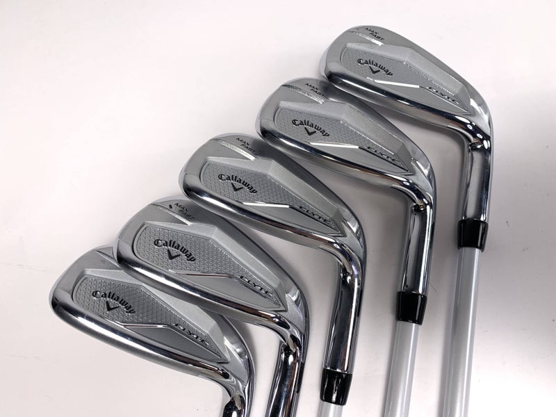 Callaway Elyte Max Fast Iron Set 8-PW+GW+SW Eldio 40g Ladies RH