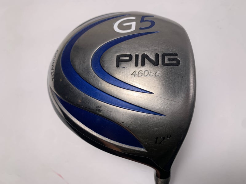 Ping G5 Driver 12* Grafalloy Pro Launch Blue 65g Regular Graphite Mens RH