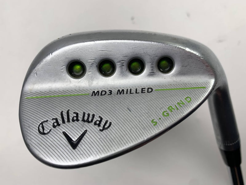 Callaway MD3 Milled Chrome S-Grind Lob Wedge LW 60* 9 S-Grind DG S300 Stiff RH