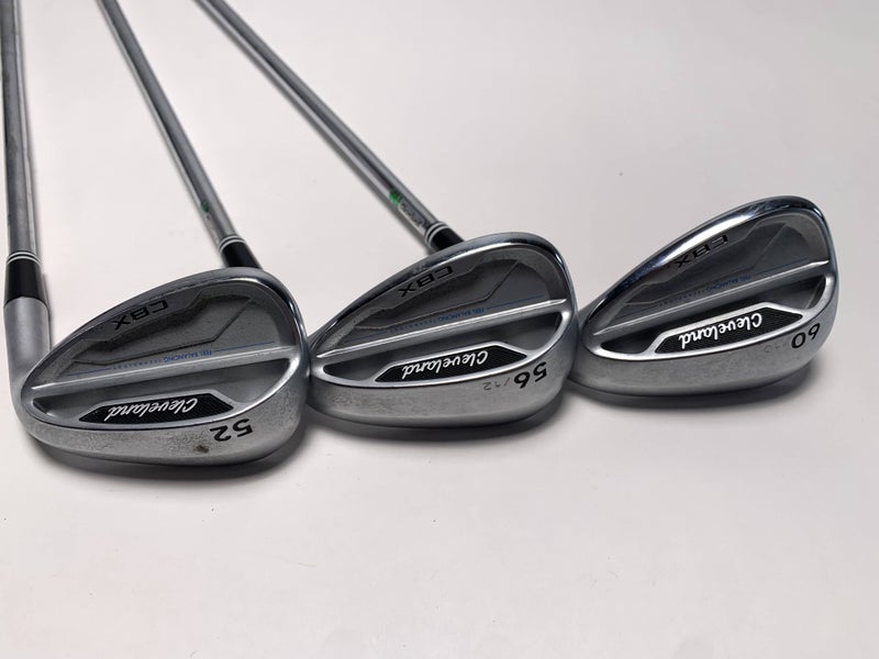 Cleveland CBX Wedge Set 52* 11 | 56* 12 | 60* 10 KBS 560 70g Junior RH