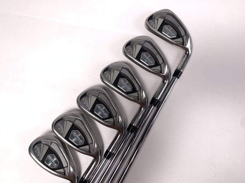 Callaway Rogue X Iron Set 5-PW KBS Max Regular Steel Mens RH