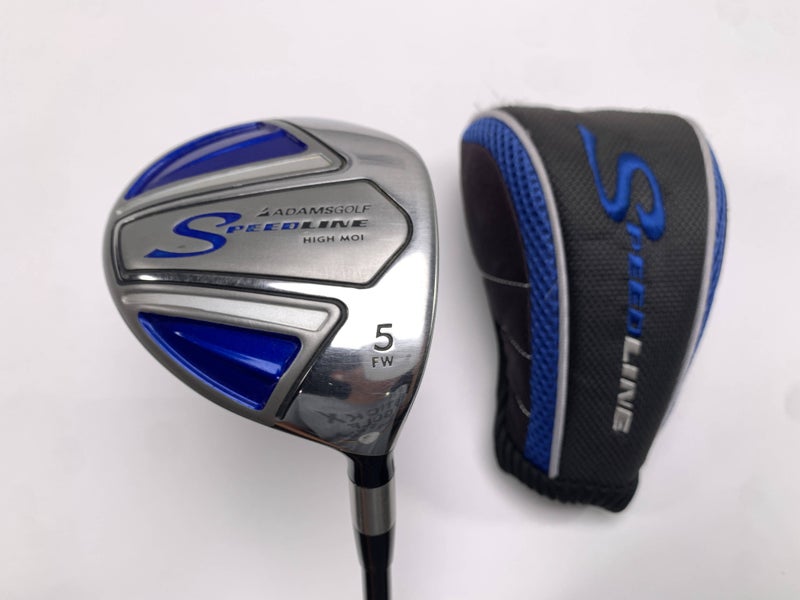 Adams Speedline Blue 5 Fairway Wood 18* Grafalloy Speedline 70g Uniflex RH HC