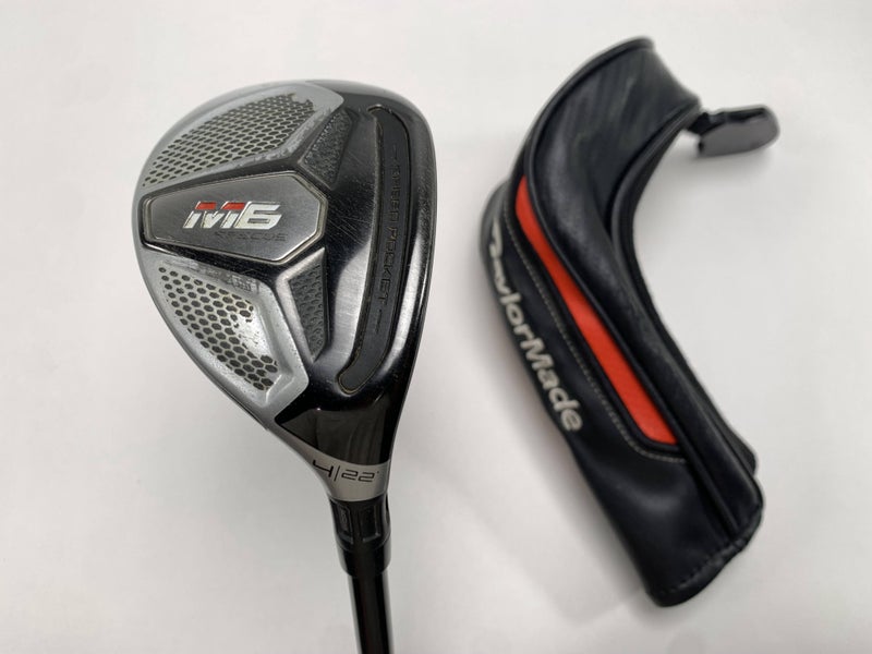 TaylorMade M6 4 Hybrid 22* Fujikura Atmos 5A Senior Graphite Mens RH HC