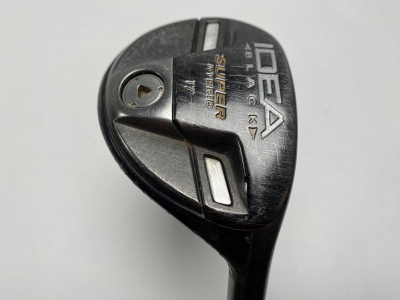 Adams Idea Super Black 2 Hybrid 17* Aldila Voodoo SNV8 Stiff Graphite Mens RH