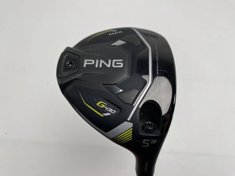 Ping G430 Max 5 Fairway Wood 18* Alta CB 65g Stiff Graphite Mens RH