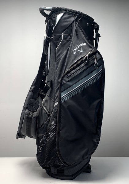 Callaway Hyperlite HL3 Stand Bag Gray 4-Way Divide Dual Strap Golf Bag