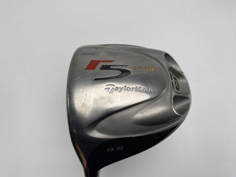 TaylorMade R5 Dual Driver 9.5* MAS2 Stiff Graphite Mens LH