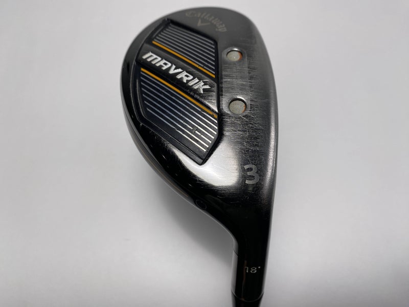 Callaway Mavrik 3 Hybrid 18* Project X Catalyst 5.5 65g Regular Graphite Mens RH