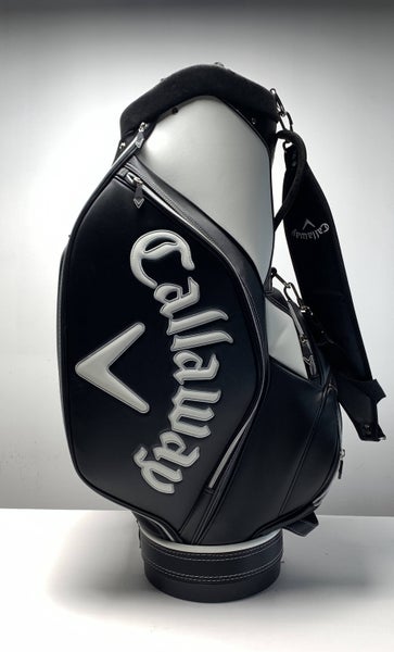 Callaway MD5 Jaws Display Staff Bag Black 6-Way Divide Single Strap Golf Bag