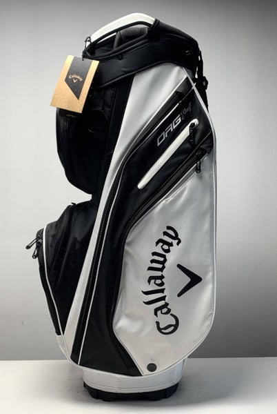 Callaway Chev Org 14 Cart Bag Black 14-Way Divide Single Strap Golf Bag NEW