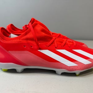 Size 12 Men’s Adidas X Crazyfast League FG Energy Citrus Pack Solar Red