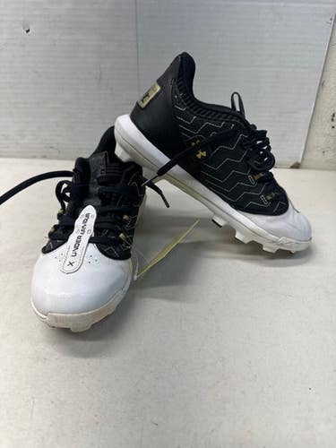 Used Under Armour BH SHOW BB/SB Cleats Black Junior 05 11835-S000196289