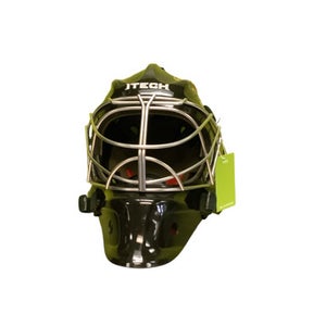 Used Itech NV-7 PRO Senior Goalie Helmet/Mask Black LG 11686-S000044441