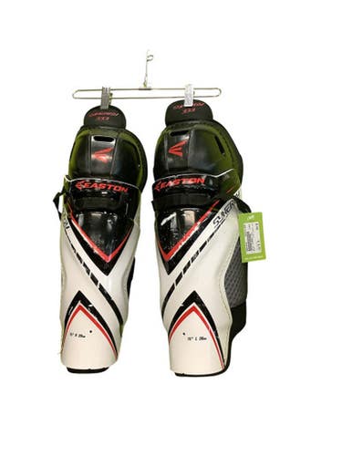 Used Easton SYNERGY 333 Senior Shin Guards White 15" 11686-S000044448