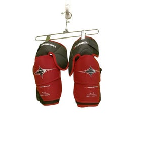 Used Powertek FUSION Senior Elbow Pads Red MD 11686-S000044449