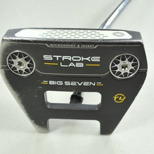 Odyssey Stroke Lab Big Seven TU Toe Up 35" Putter Right Steel # 199098