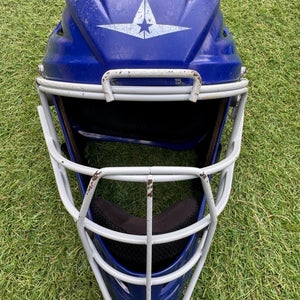 All Star System 7 Catcher's Set Youth Royal Blue (Used)