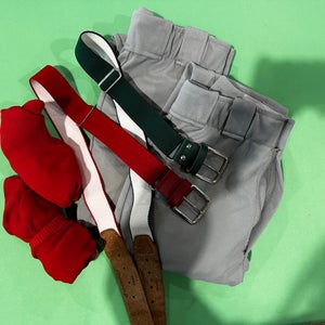 Baseball Bundle Pants, Socks, Belt (Used)