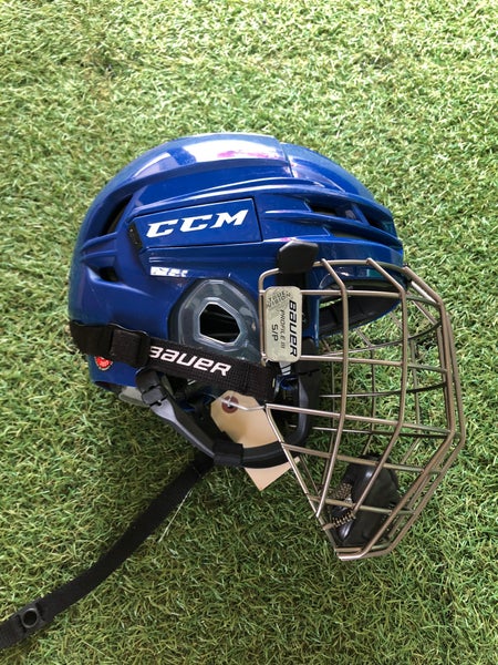 Blue Small CCM Tacks 910 Helmet (Used)