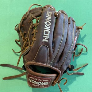 Used Nokona W-200 Left Hand Throw Baseball Glove 11.25" | EXCELLENT CONDITION