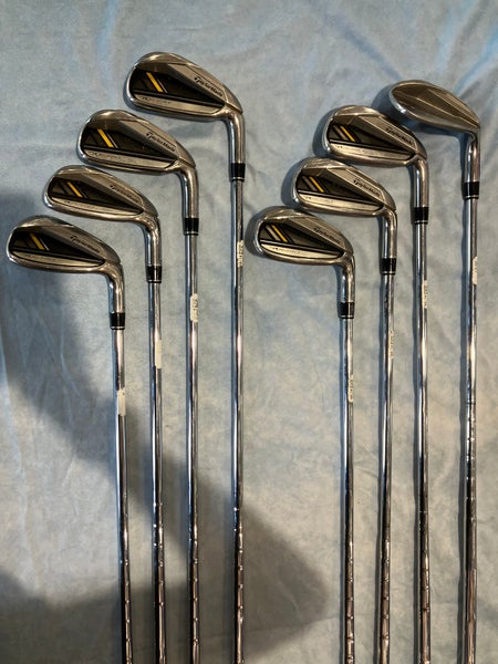 TaylorMade Rbladez Iron Set RH Regular Flex Steel Shaft (Used)