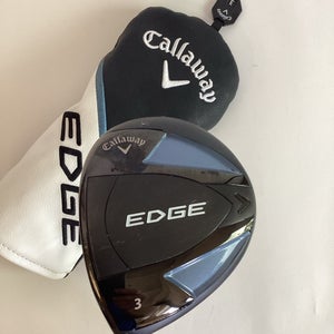 Callaway Edge 2024 Left Handed LH Fairway 3 Wood Regular Graphite Shaft