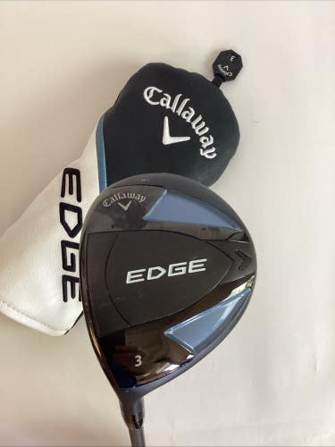 Callaway Edge 2024 Left Handed LH Fairway 3 Wood Regular Graphite Shaft