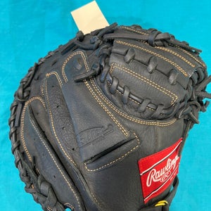 Black Rawlings Renegade RH Catcher's Baseball Glove 31.5" (Used)