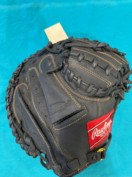 Black Rawlings Renegade RH Catcher's Baseball Glove 31.5" (Used)