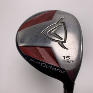 Callaway Diablo Octane Tour 3 Fairway Wood 15* 70g Regular Graphite Mens RH