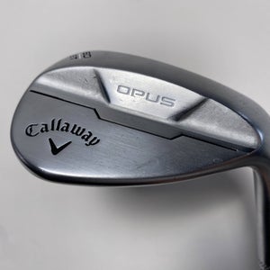 Callaway Opus Brushed Chrome LW 60* 6 T-Grind True Temper DG Mid 115g Mens RH