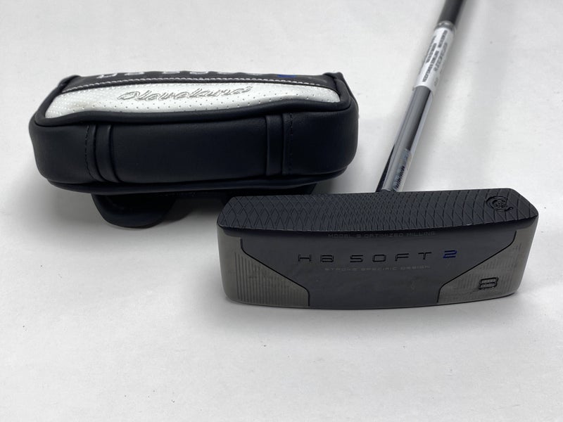 Cleveland HB Soft 2 Black 8C Center Shaft Putter 35" Mens RH W/HC