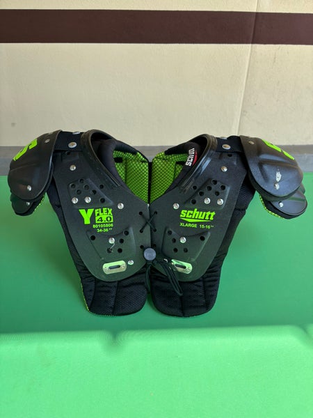 Extra Large Youth Schutt Y Flex 4.0 Youth Shoulder Pads