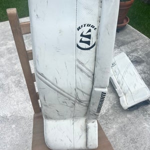 Goalie leg pads, Warrior R/G5 intermediate 31+1