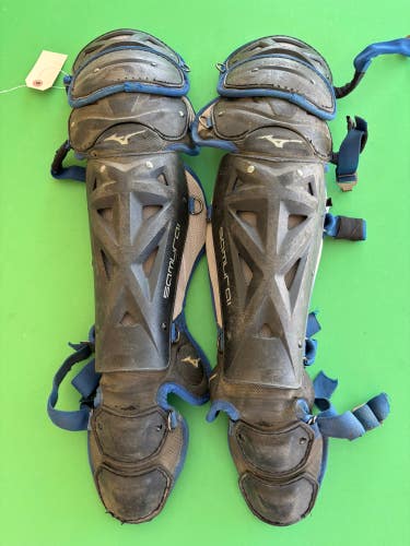 Blue Youth Mizuno Samurai Catcher's Leg Guard