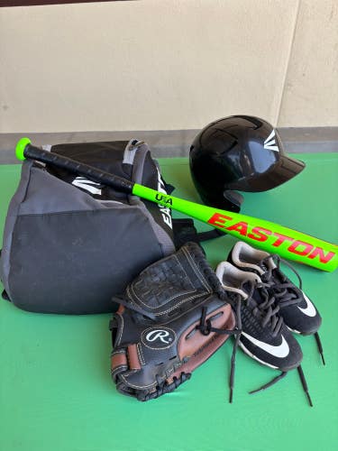 Tee Ball Starter Kit w/ Size 11 Cleats