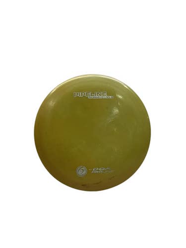 Used DGA PROLINE PIPELINE Disc Golf Driver Yellow 11347-S000250808