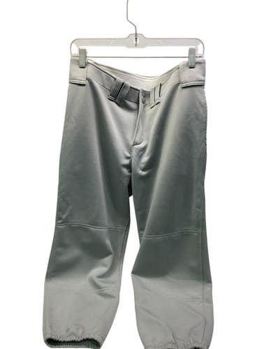 Used Mizuno BELTED GRAY BB/SB Pant Womens Grey XL 11347-S000250902
