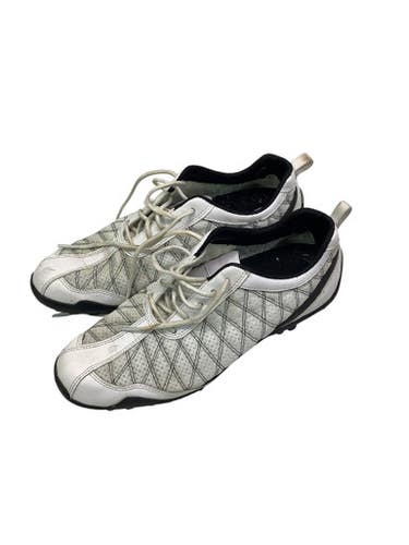 Used Foot Joy Mens Golf Shoes White Senior 9 11347-S000250826