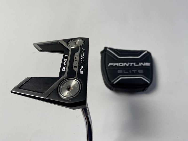 Cleveland Frontline Elite ELEVADO Bend Putter 35" Mens RH W/Head Cover