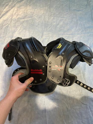XS Youth Riddell JPK+ Shoulder Pads (Used)