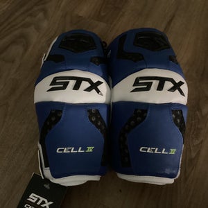 Large STX Cell IV Arm Pads Royal Blue