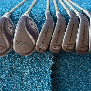 Women's Tommy Armour Pravada Iron Set (4+5H, 6-9 Iron, PW) RH | DLT TA-26 Ladies Flex Shaft (Used)