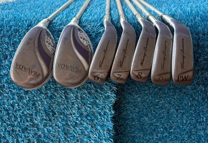 Women's Tommy Armour Pravada Iron Set (4+5H, 6-9 Iron, PW) RH | DLT TA-26 Ladies Flex Shaft (Used)